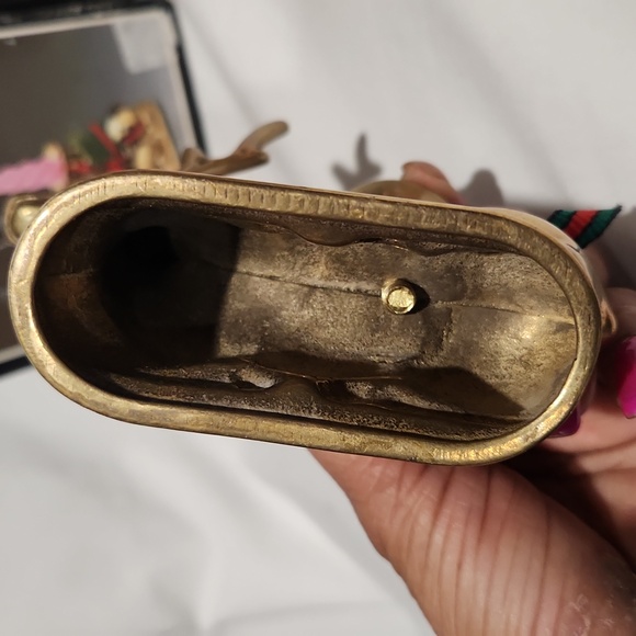 Solid Brass Sitting Deer Candle Holder, Votive Holder and Candle Snuffer Bundle - Picture 5 of 16